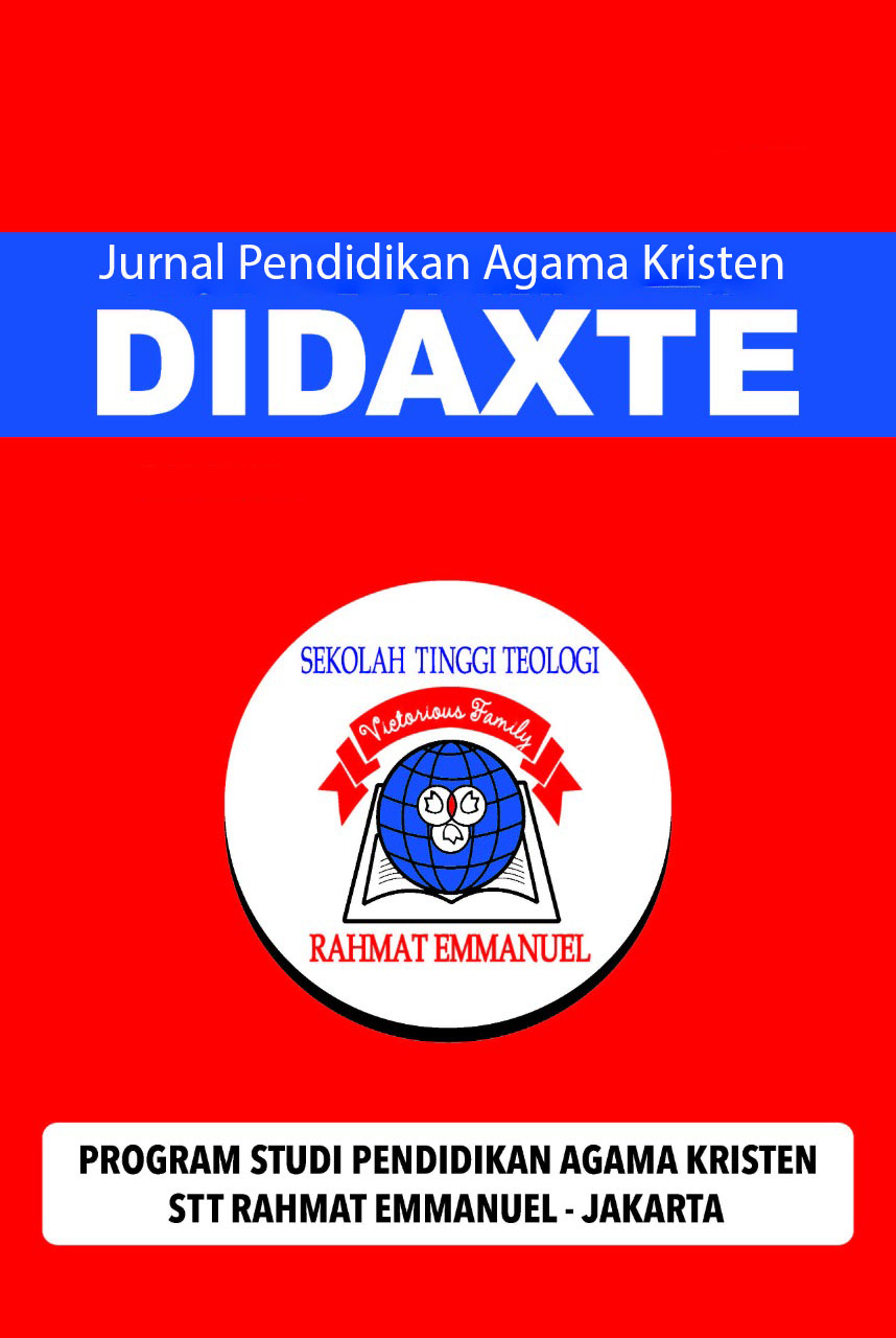 Jurnal Pendidikan Agama Kristen Didaxte